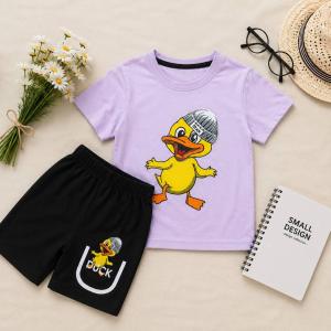 কিডস স্টাইলিশ প্রিমিয়াম T-Shirt & Pant Set