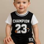 Baby Boy's স্টাইলিশ প্রিমিয়াম T-Shirt & Pant Set