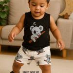 Baby Boy's স্টাইলিশ প্রিমিয়াম T-Shirt & Pant Set
