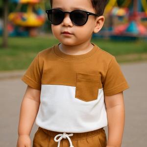 Baby Boy's স্টাইলিশ প্রিমিয়াম T-Shirt & Pant Set