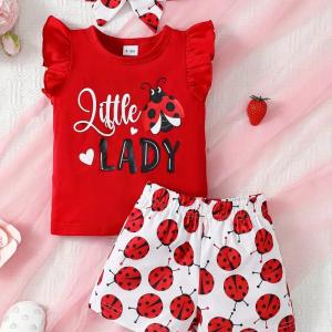 Baby Girl's স্টাইলিশ প্রিমিয়াম T-Shirt & Pant Set