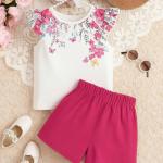 Baby Girl's স্টাইলিশ প্রিমিয়াম T-Shirt & Pant Set