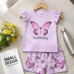 Baby Girl's স্টাইলিশ প্রিমিয়াম T-Shirt & Pant Set