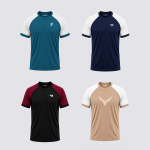 CHINIGURA MESH FABRIC RAGLAEN T-SHIRT | 4PC COMBO